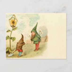 Postal Enano y Dandelion