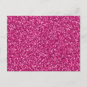 Postal Encantado Brillo Rosa