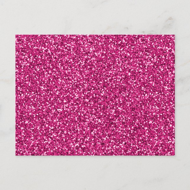 Postal Encantado Brillo Rosa (Anverso)