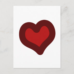 Postal Encantador Corazón