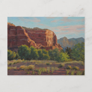 Postal Encantadora escena del acantilado a primera hora d