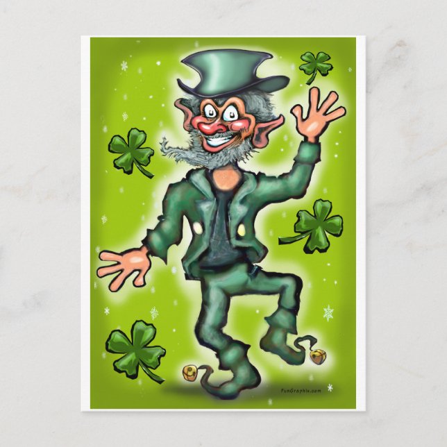 Postal Encantamientos Lucky (Anverso)