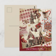 Encanto festivo rústico y anticuado