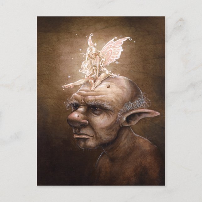 Postal Encender la oscuridad (Anverso)