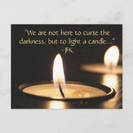 Postal Encender una Vela Inspiradora