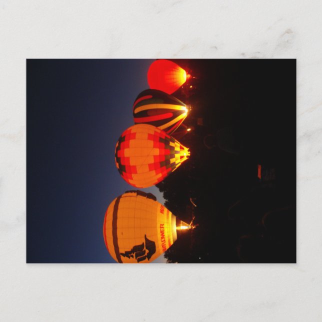 Postal Enciende la noche (Anverso)