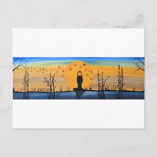 Postal Encontrar tu Zen (Anverso)