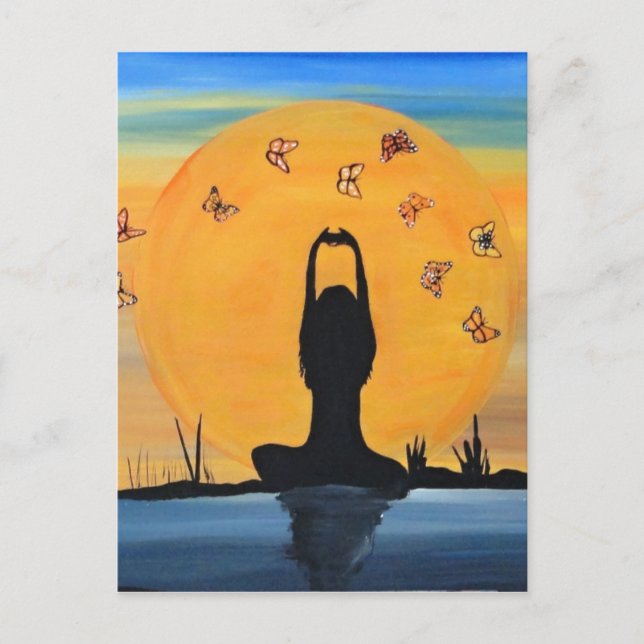 Postal Encontrar tu Zen (Anverso)