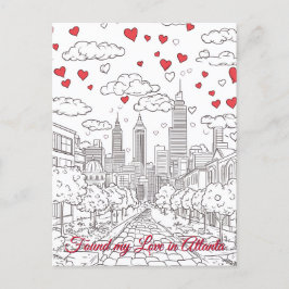 Postal Encontré mi amor en Atlanta, El día de San Valentí