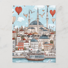 Postal Encontré mi amor en Estambul, El día de San Valent