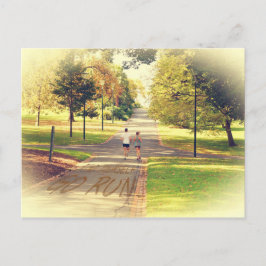 Postal Encuentra tu propia carrera en Fitzroy Gardens Mel