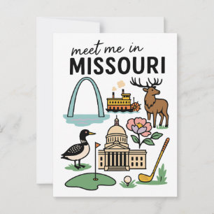 Postal Encuentrame En Missouri St. Louis Kansas City Rive