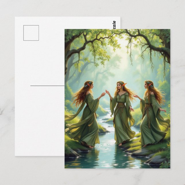 Postal Encuentro de Elf (Anverso / Reverso)