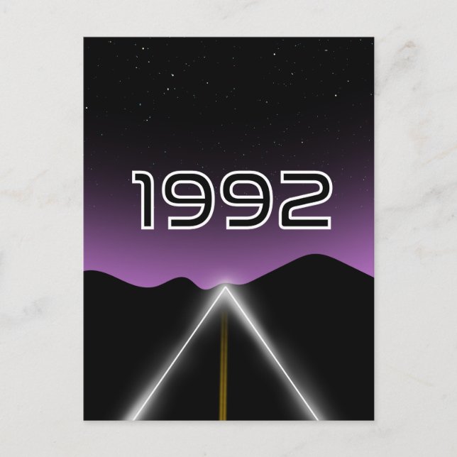 Postal Encuentros de 1992 (Anverso)