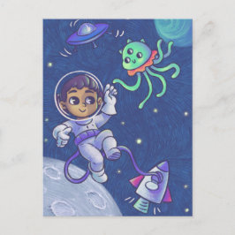 Postal Encuentros de espacio