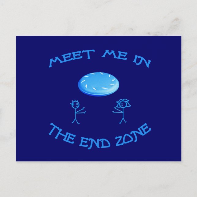 Postal End Zone Frisbee (Anverso)