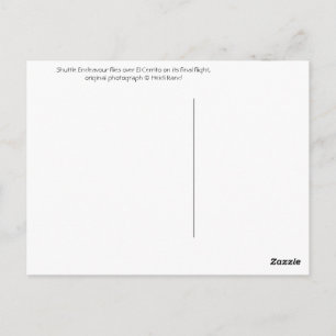 Postal Endeavor del lanzadera