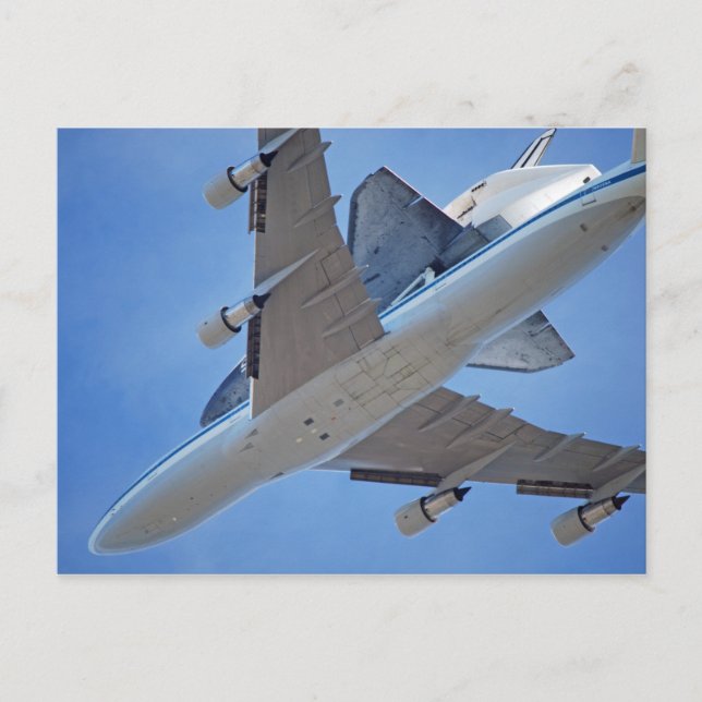 Postal Endeavor del lanzadera (Anverso)