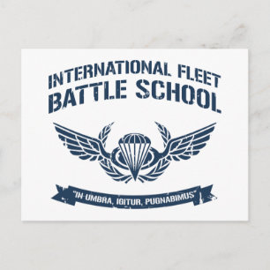 Postal Ender de la Escuela Internacional de Batalla de Fl