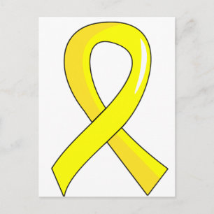 Postal Endometriosis Cinta amarilla 3