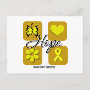 Postal Endometriosis Esperanza Amor Inspira Conciencia