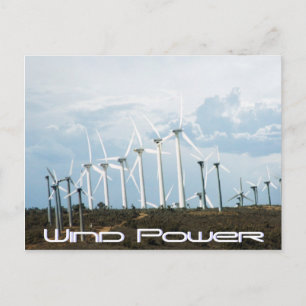 Postal Energía eólica