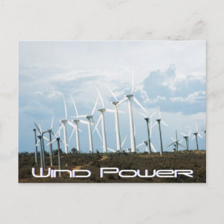 Postal Energía eólica