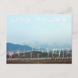 Postal Energía eólica