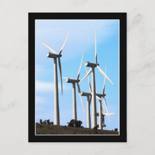 Postal Energía eólica - Energía alternativa