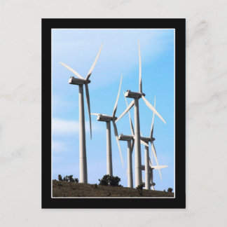 Postal Energía eólica - Energía alternativa