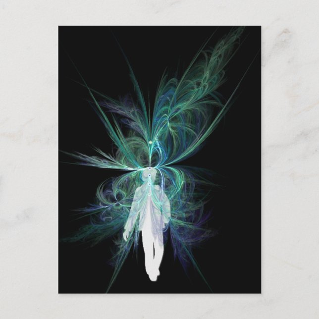 Postal Energía psíquica (Anverso)