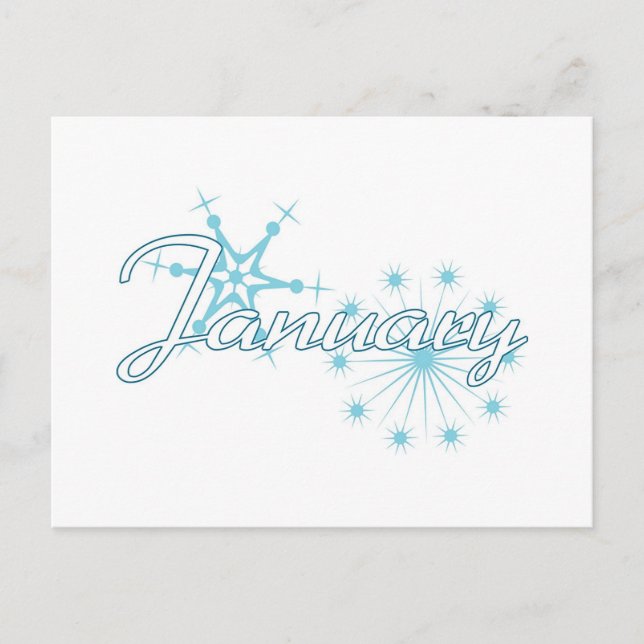 Postal Enero (Anverso)