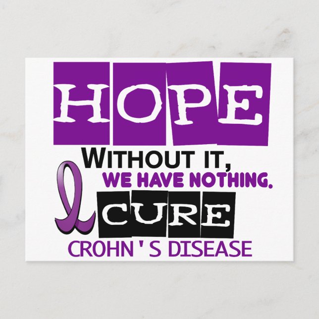 Postal Enfermedad de Crohn HOPE 2 (Anverso)