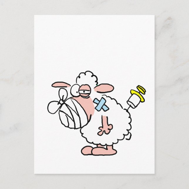 Postal Enfermedad de oveja (Anverso)