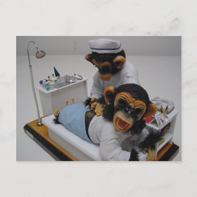 Postal Enfermera (Anverso)