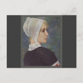 Postal Enfermera de la Cruz Roja por Theodor Grust