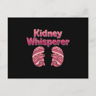 Postal Enfermera diálisis Riñon Whisperer Nefrología Tech