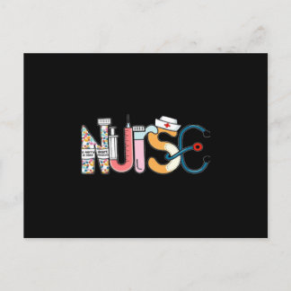 Postal Enfermera divertida