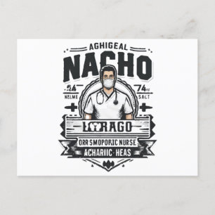 Postal Enfermera Ortopédica Promedio de Nacho