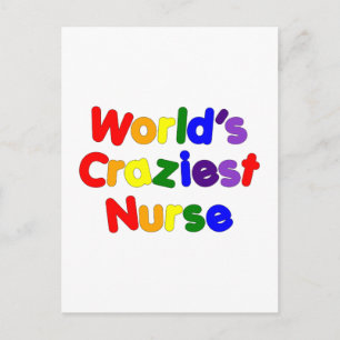 Postal Enfermeras divertidas y graciosas: la enfermera má