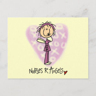 Postal Enfermeras R Angels camisetas y regalos