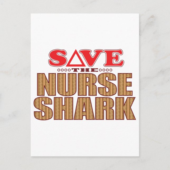 Postal Enfermería de Shark Save (Anverso)