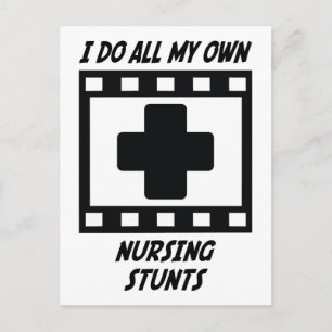 Postal Enfermería Stunts