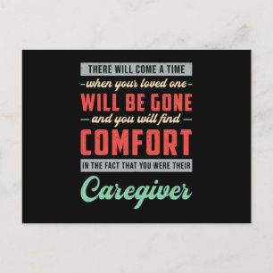 Postal Enfermero de enfermería a cargo de cuidadores de E