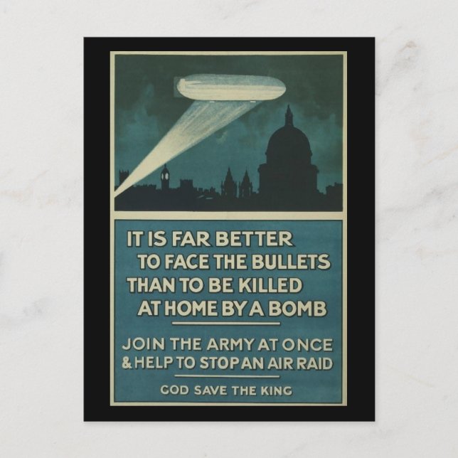 Postal Enfrentar las balas (Anverso)