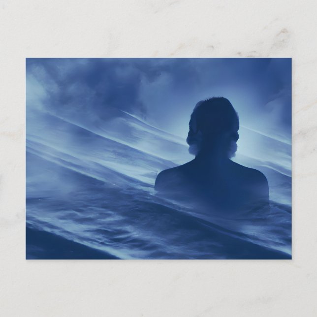 Postal Enfrentarlo solo (Anverso)