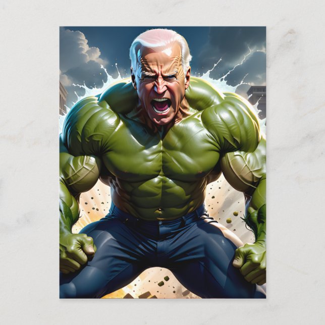 Postal Enfurecido Joey B de ‘No Malarkey’ de Scranton, PA (Anverso)