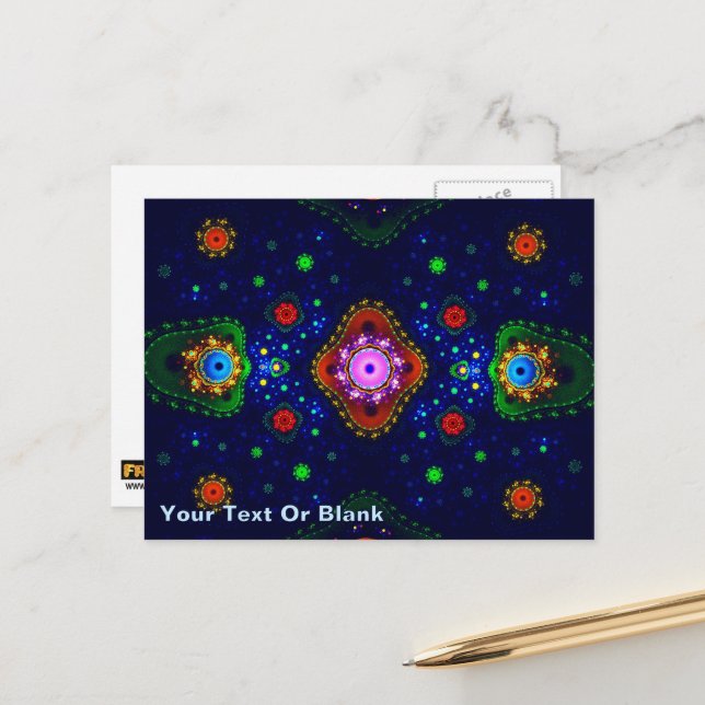 Postal Engastado (Anverso/Reverso In Situ)