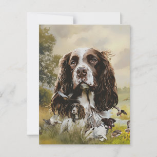 Postal English Springer Spaniel