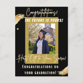Postal ¡Enhorabuena! ¡El futuro es tuyo! GRADUADO